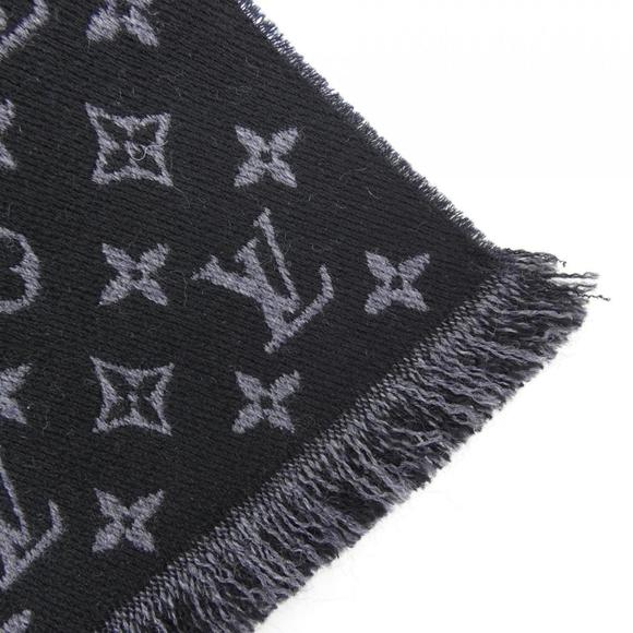 LOUIS VUITTON Black Scarf - Picture 2 of 4